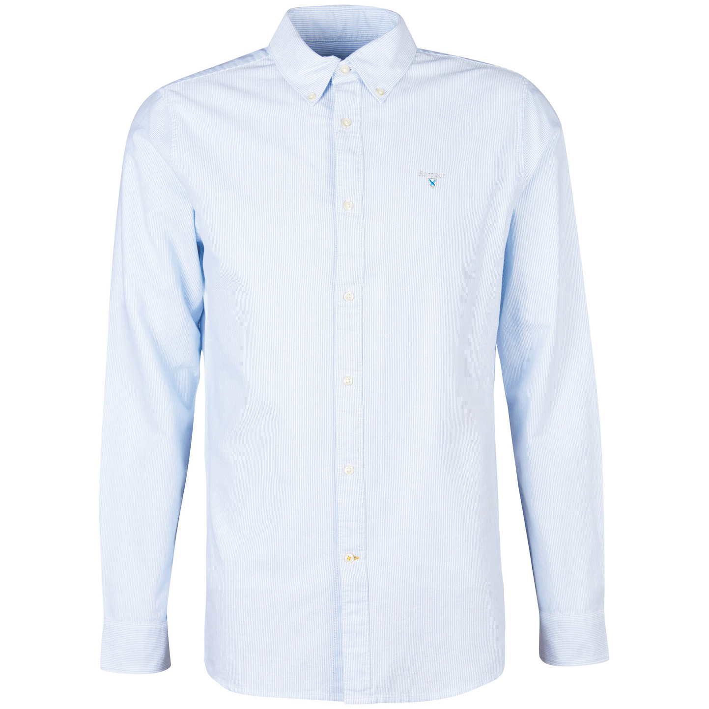 Barbour Men's Striped Oxford Tailored Fit Shirt - (Blue) | 4