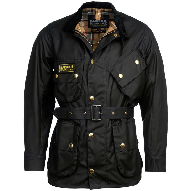 Barbour International Men's Original Wax Jacket - (Black) | 1
