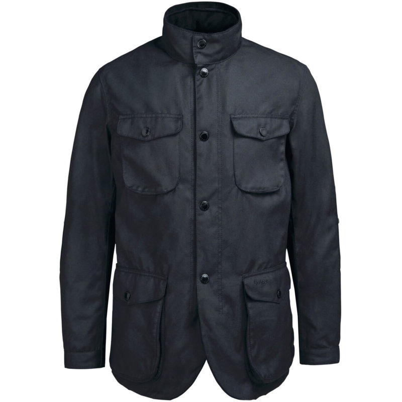 Barbour Men's Ogston Wax Jacket - (Black) | 1