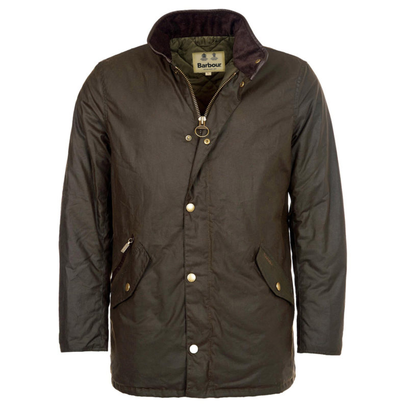 Barbour Men's Prestbury Wax Jacket - (Olive) | 1