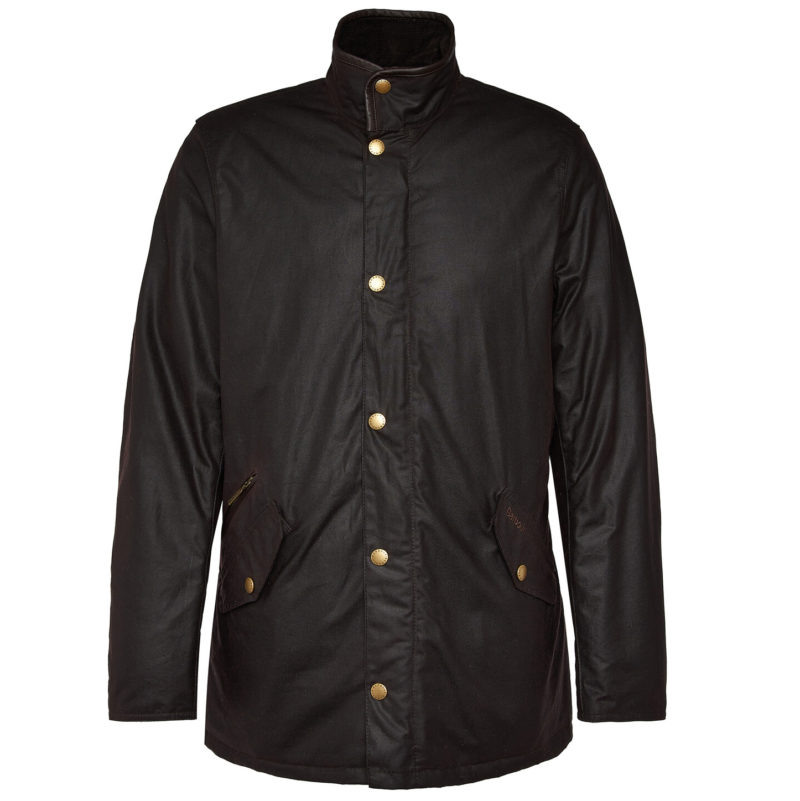 Barbour Men's Prestbury Wax Jacket - (Brown) | 1