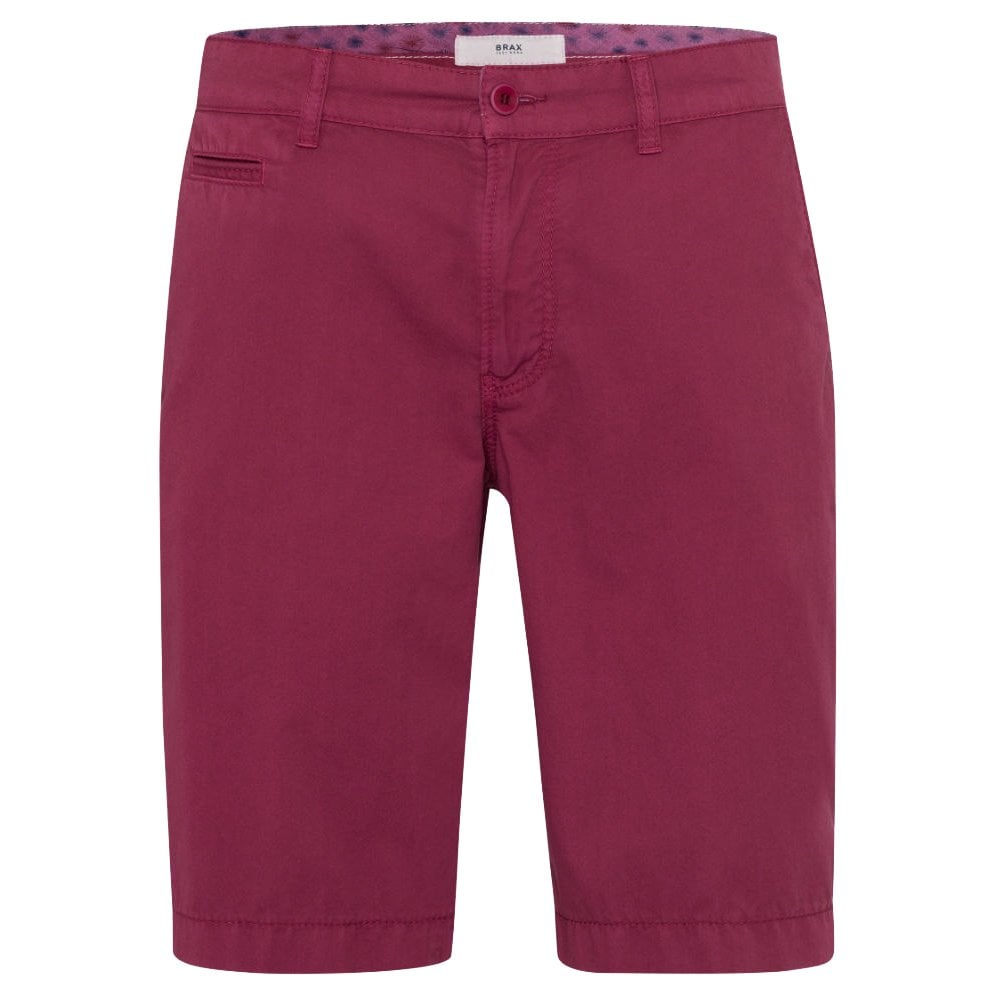 Brax Men's Bari Modern Fit Shorts - (Red) | 3
