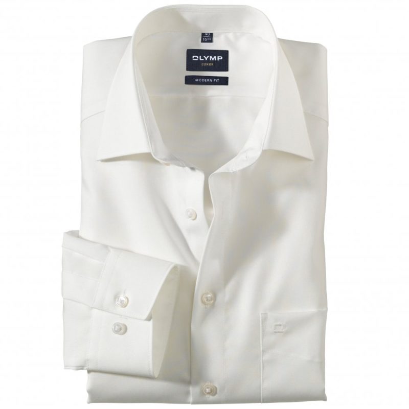 Olymp Luxor Modern Fit Shirt (Cream) | 1