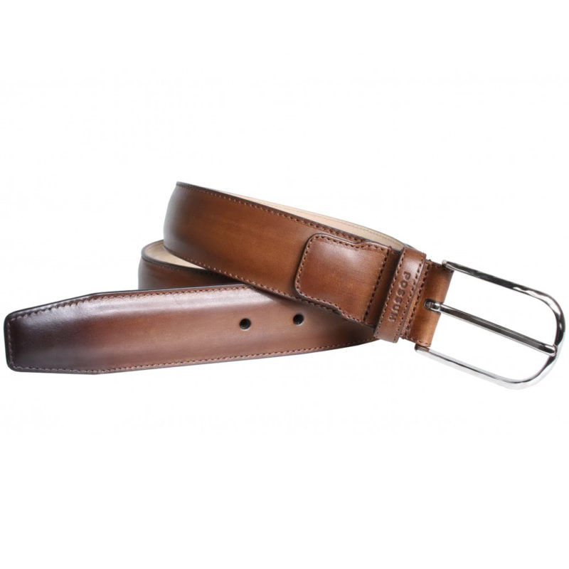 Possum Men's Calf Leather Belt - (Cognac) | 1