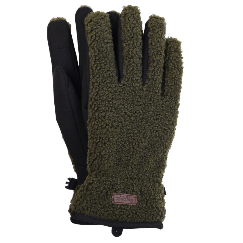 Barbour Men's Eskdale Fleece Gloves - (Olive) | 1