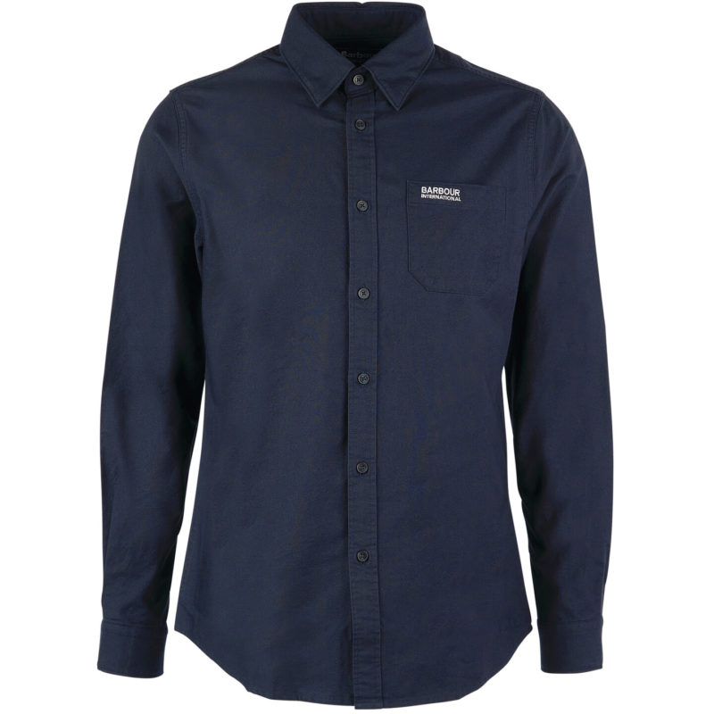 Barbour International Men's Kinetic Tailored Fit Shirt - (Night Sky) | 1