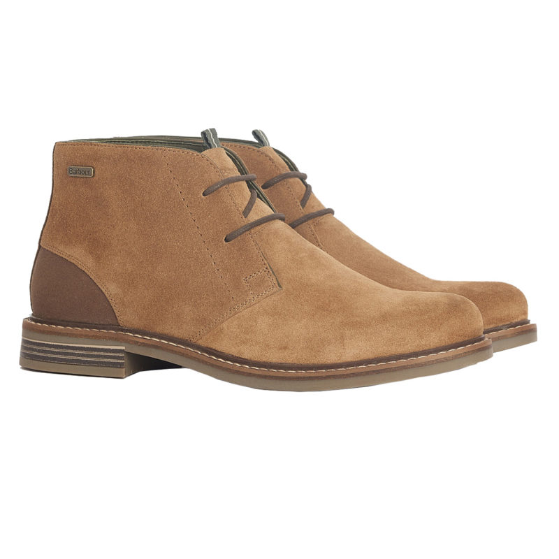 Barbour Men's Readhead Chukka Boots - (Fawn Suede) | 1