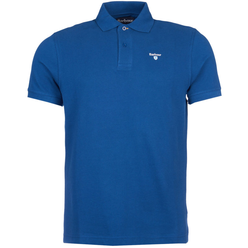 Barbour Men's Sports Polo Shirt - (Deep Blue) | 1