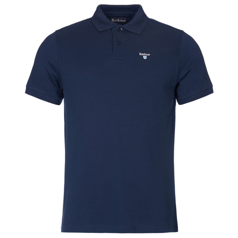 Barbour Men's sports polo shirt - (New Navy) | 1