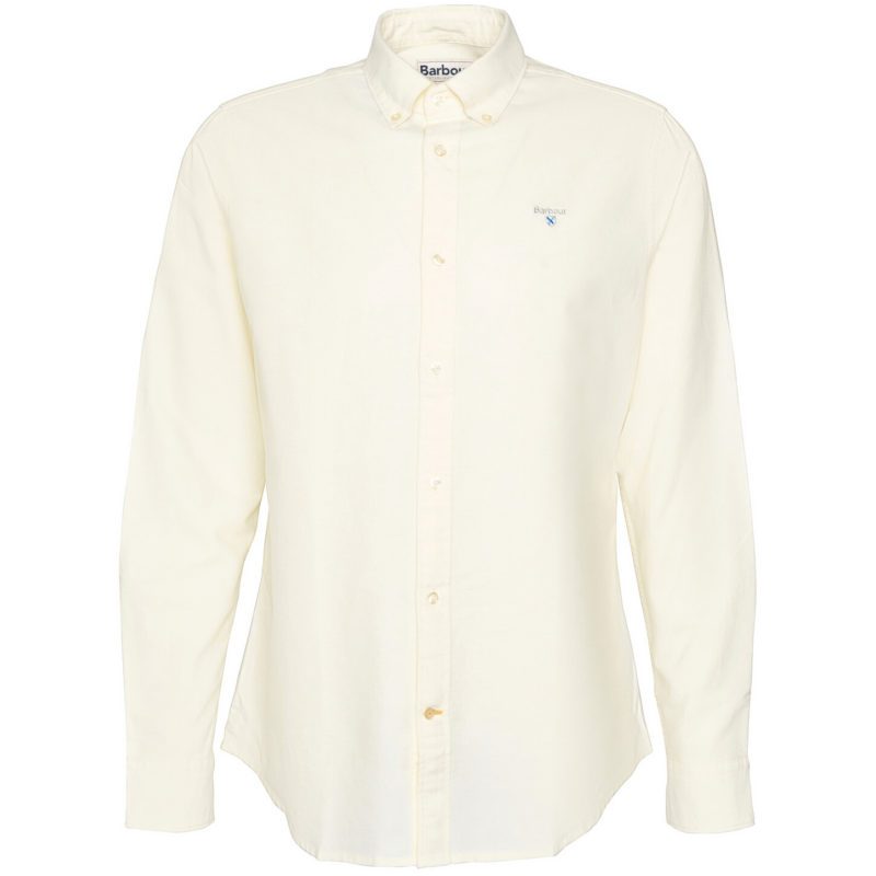 Barbour Men's Oxford Tailored Fit Shirt - (Lemon) | 1
