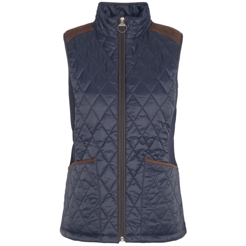 Barbour Women's High Field Gilet - (Navy/Classic) | 1