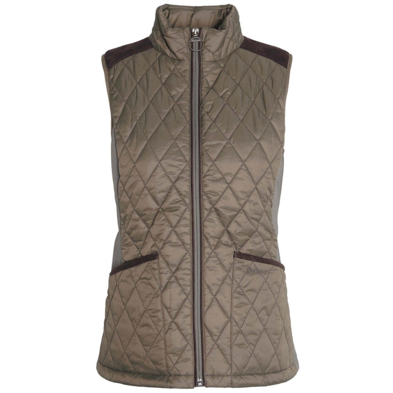 Barbour Women's High Field Gilet - (Moss/Classic) | 1