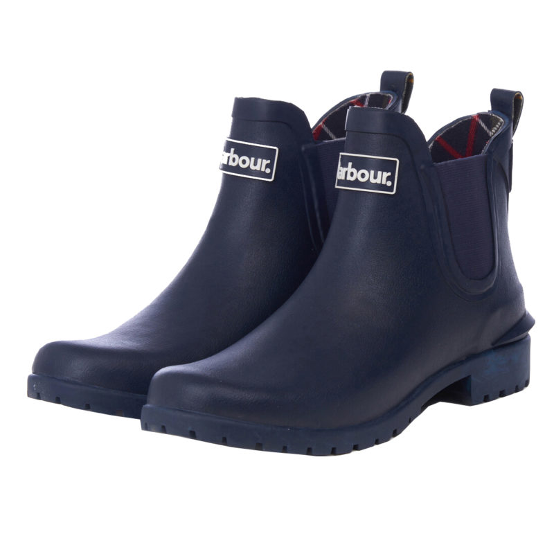 Barbour Women's Wilton Wellingtons - (Navy) | 1