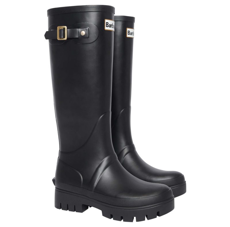 Barbour Women's Snowdon Tall Wellington's - (Black) | 1