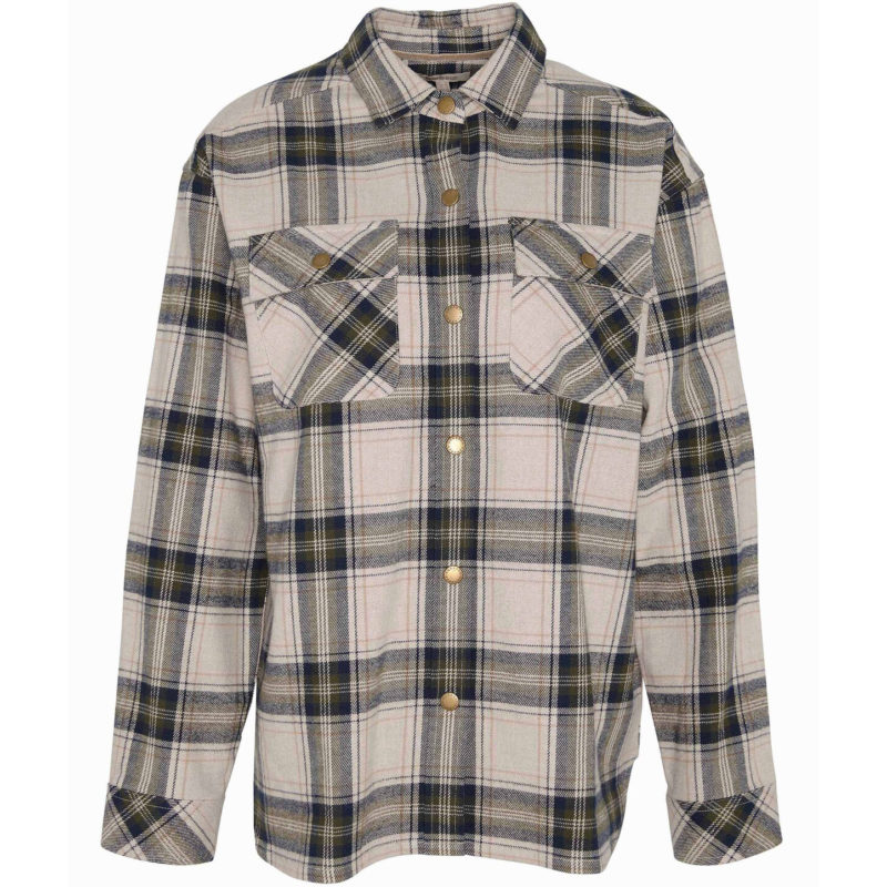 Barbour Women's Highfield Check Shirt - (Sand Dune) | 1