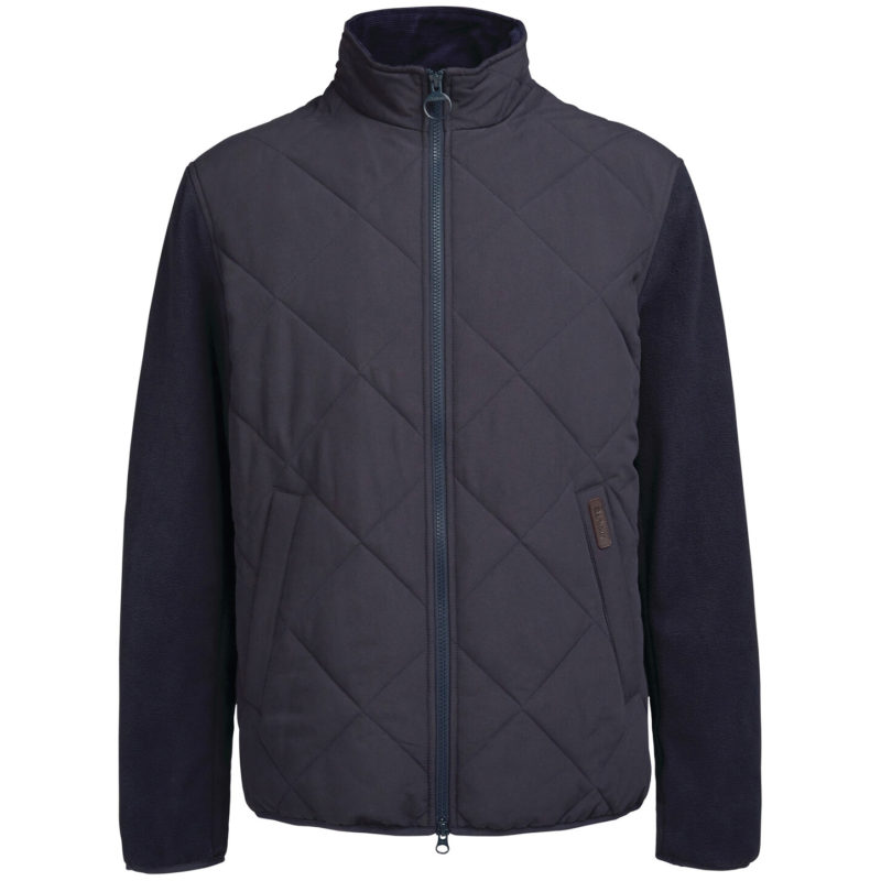 Barbour Men's Hybrid Fleece Jacket - (Navy) | 1