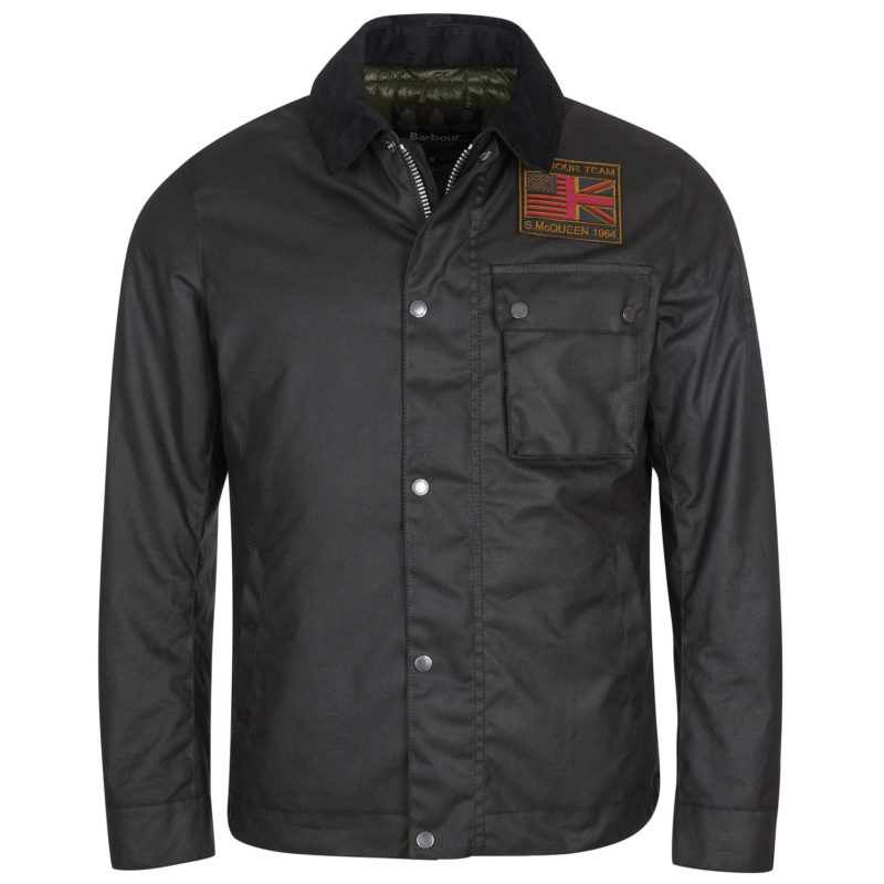 Barbour International Men's Workers Wax Jacket - (Black) | 1