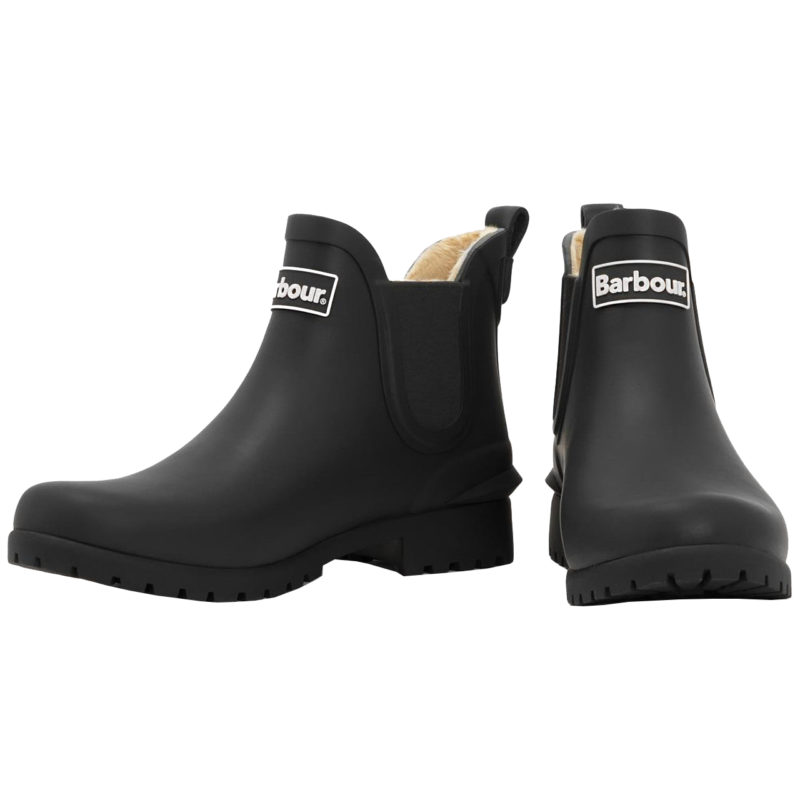 Barbour Women's Kirkton Wellington Boot - (Black) | 1