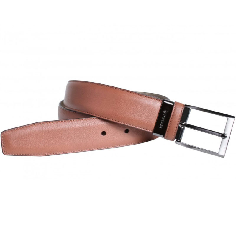 Possum Men's Calf Leather Belt - (Tan) | 1