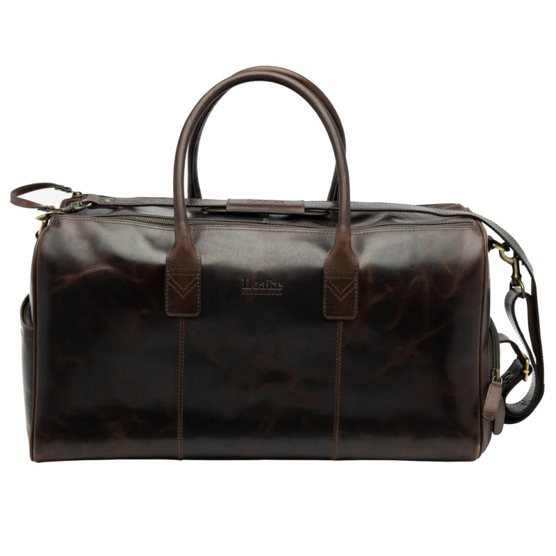 Loake Devon Overnight Bag - (Dark Brown) | 1