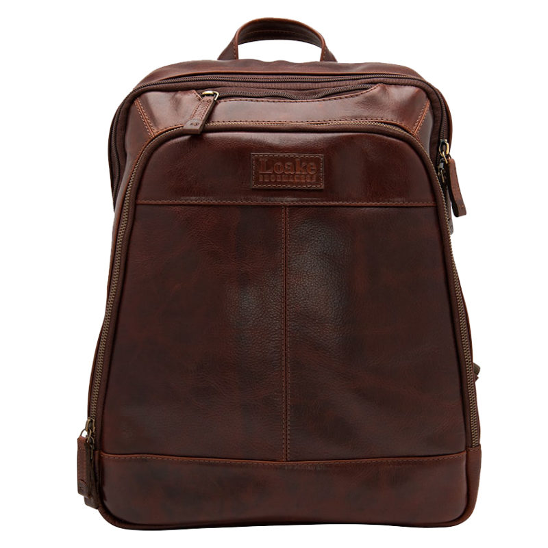 Loake Waterloo Rucksack - (Brown) | 1