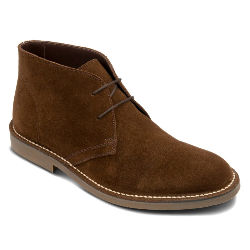 Loake Men's Sahara Suede Desert Boot - Brown | 1