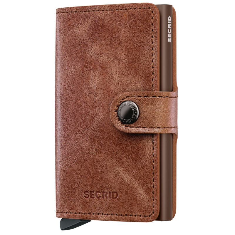 Secrid Miniwallet Vintage - (Cognac/Brown) | 1